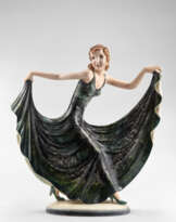 Sculpture depicting dancer model