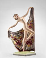 Sculpture depicting dancer model