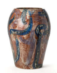 Large vase. Ceramiche San Giorgio, Albisola, 1954. Polychrome enamelled terracotta. Signed and dated at the base. (h 50 cm.; d 33 cm.) (slight defects) | | Provenance | Private collection, Milan