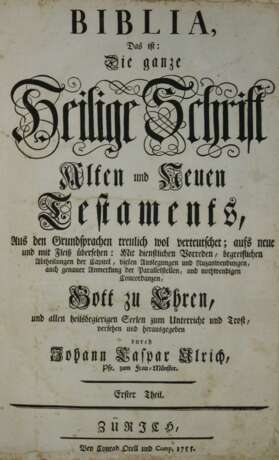 Biblia germanica. - Foto 1