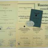 Urkundennachlass eines Oberleutnant des V./ Luftnachrichten-Regiment des Oberbefehlshaber der Luftwaffe. - фото 1