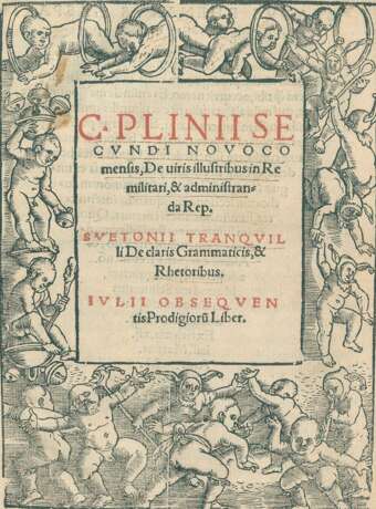 Plinius Secundus, Caius. - Foto 1