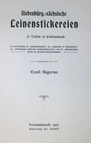 Sigerus,E. (Hrsg.). - Foto 2