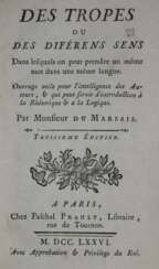 Du Marsais,(C.C.).