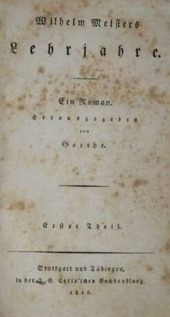 Goethe,J.W.v. - Foto 1