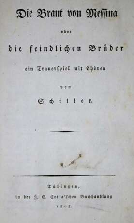 Schiller,(F.). - Foto 1