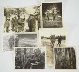 Lot von 6 Ritterkreuzträger Fotos.