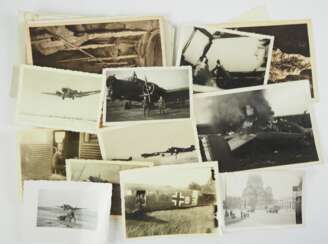 Luftwaffe: Lot von 23 Fotos.
