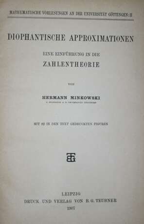 Minkowski,H. - Foto 1