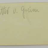 Ritter v. Greim, Robert. - Foto 3