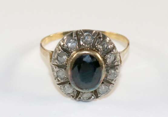 Diamant-Saphirring - photo 1