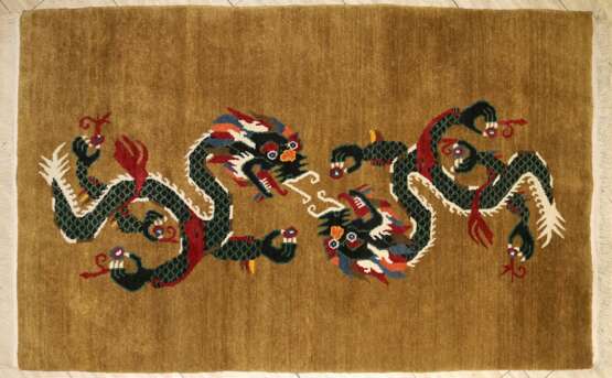 Tibeter Drachenteppich. - Foto 1