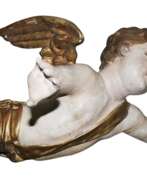 Divers objets anciens. Putto