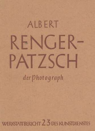 Renger-Patzsch,A. - фото 1