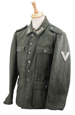 Wehrmacht: Feldjacke M43 eines Obergefreiten der Pioniere. - фото 1