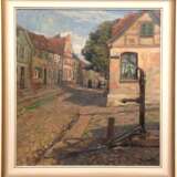 Zawadzky, Margarete von (1889-1964 Berlin) "Alte Straße in einer Kleinstadt", Öl/Mp., sign. u.r., 72x65 cm, Rahmen - photo 2