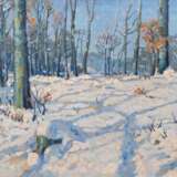 Hitz, Friedrich (1918 Stargard (Pommern)-1997 Neubrandenburg) "Wintersonne", Öl/ Lw., sign. u.r., 60x80 cm, Rahmen - Foto 1