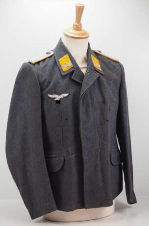 Luftwaffe: Fliegerbluse eines Leutnant der Fliegenden Truppe. - Foto 1