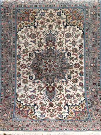 Täbris, Persien, beigegrundig, floral gemustert, 150x102 cm - фото 1