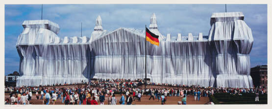 Wolfgang Volz und Christo. Wrapped Reichstag, Project for Berlin - Foto 1