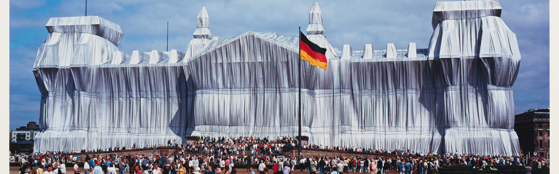 Wolfgang Volz and Christo. Wrapped Reichstag, Project for Berlin