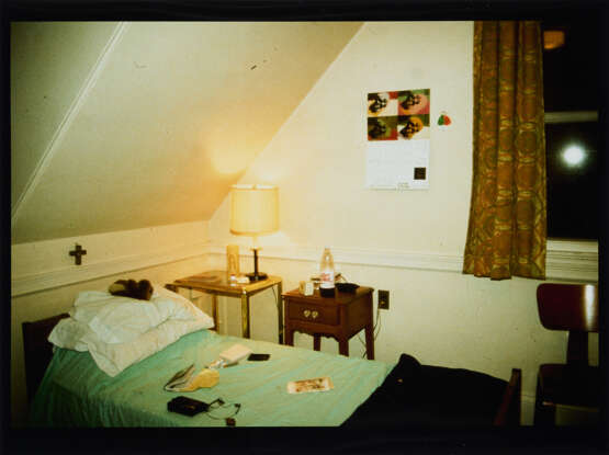 Nan Goldin. My room in halfway house, Belmont, Ma. 1988 - photo 1