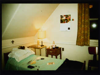 Nan Goldin. My room in halfway house, Belmont, Ma. 1988