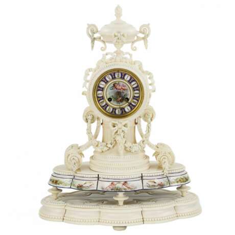 Уникальные часы эпохи Наполеон III. Париж 19 век. Gold plated brass 19th century г. - фото 9