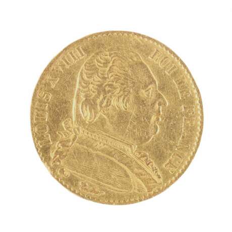 Gold coin 20 francs 1815. Gold Early 19th century - photo 2