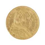 Золотая монета 20 франков 1815 года. Золото Early 19th century г. - фото 2
