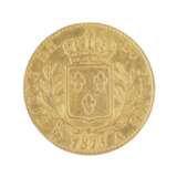 Золотая монета 20 франков 1815 года. Золото Early 19th century г. - фото 3