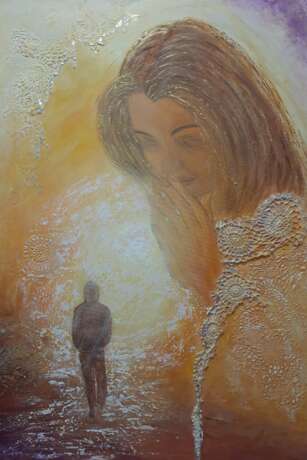 Молитва матери Canvas on the subframe Acrylic Impressionism фигуративная абстракция минск 2023 - photo 1