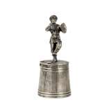 Silver cup Dancing man with a tambourine. Silver 84 Neo-Russian 21th century - photo 1