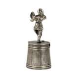 Tasse d`argent Danseur au tambourin. Silber 84 Neo-Russian 21th century - Foto 3