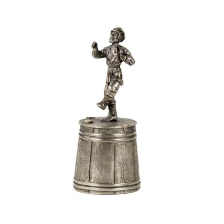 Tasse d`argent Danseur au tambourin. Silber 84 Neo-Russian 21th century - Foto 4