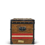 A DAMIER CANVAS MEN LOW 100 TRUNK WITH BRASS HARDWARE - Foto 4