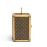 A MONOGRAM CANVAS VANITY TRUNK WITH BRASS HARDWARE BY SHARON STONE FOR AMFAR - photo 5