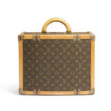 A MONOGRAM CANVAS VANITY TRUNK WITH BRASS HARDWARE BY SHARON STONE FOR AMFAR - фото 7