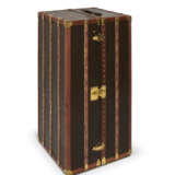 A MONOGRAM CANVAS WARDROBE TRUNK WITH BRASS HARDWARE - photo 2