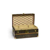 A DAMIER CANVAS CABIN 70 TRUNK WITH BRASS HARDWARE - фото 3