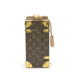 A SPECIAL ORDER MONOGRAM CANVAS PERFUME TRUNK WITH BRASS HARDWARE - фото 4