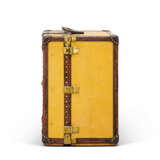 A YELLOW VUITTONITE CANVAS LIBRARY TRUNK WITH BRASS HARDWARE - photo 6