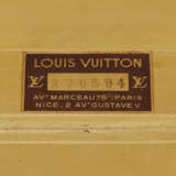 A GROUP OF TWO: A MONOGRAM CANVAS LIBRARY TRUNK & SUITCASE WITH BRASS HARDWARE - photo 13