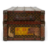 A MONOGRAM CANVAS WARDROBE TRUNK WITH BRASS HARDWARE - photo 7