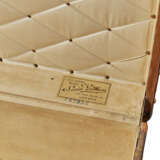 A MONOGRAM CANVAS COURRIER 80 TRUNK WITH BRASS HARDWARE - фото 8