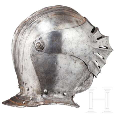 Geschlossener Helm, Sammleranfertigung im Stil des frühen 16. Jhdts. - Foto 3
