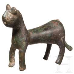 Bronzeplastik eines Panthers, seldschukisch, 12. - 13. Jhdt.
