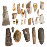 Sammlung von 25 mittel- und spätneolithischen Steinwerkzeugen, 5. - 3. Jtsd. v. Chr. - фото 1