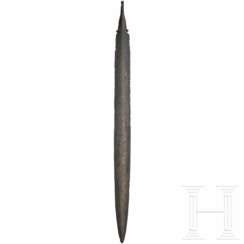 Griffangelschwert aus Bronze, Urnenfelderzeit (Stufe Hallstatt A), Westeuropa, 11. - 10. Jhdt. v. Chr.