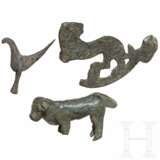 Drei antike Tierskulpturen aus Bronze, griechisch und römisch, 7. Jhdt. v. - 3. Jhdt. n. Chr. - photo 2
